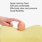 Car Headrest Pillow Neck Pillow Car Memory Foam Cervical Pillow Interior Supplies, Memory Foam Pillow(Black Red Edge), Memory Foam Pillow(Black Brown Edge), Memory Foam Pillow(Black White Edges), Memory Foam Pillow(Beige), Memory Foam Pillow(Light Brow...