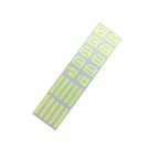 Car Window Sticker Lifter Modified Sticker Car Luminous Switch Car Window Button Car Sticker, Luminous Green, Luminous Orange, Luminous Blue