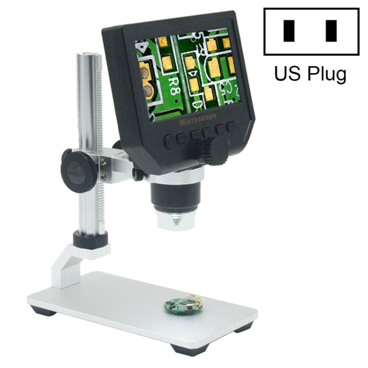 G600A HD Mobile Phone Repair Microscope 4.3 Inch Screen Digital Microscope Electron Microscope, EU Plug, US Plug