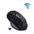 Inphic A1 6 Keys 1000/1200/1600 DPI Home Gaming Wireless Mechanical Mouse, Colour: Gray Wireless+Bluetooth 4.0+Bluetooth 5.0, Black Wireless Charging Silent Version, Gray Wireless Charging Silent Version, Red Wireless Charging Silent Version           ...