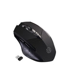 Inphic A1 6 Keys 1000/1200/1600 DPI Home Gaming Wireless Mechanical Mouse, Colour: Gray Wireless+Bluetooth 4.0+Bluetooth 5.0, Black Wireless Charging Silent Version, Gray Wireless Charging Silent Version, Red Wireless Charging Silent Version           ...