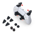 2 Sets 8 in 1 Handle Trigger Button + Rocker Cap Suitable For PS5, 8 in 1 Handle Trigger Button