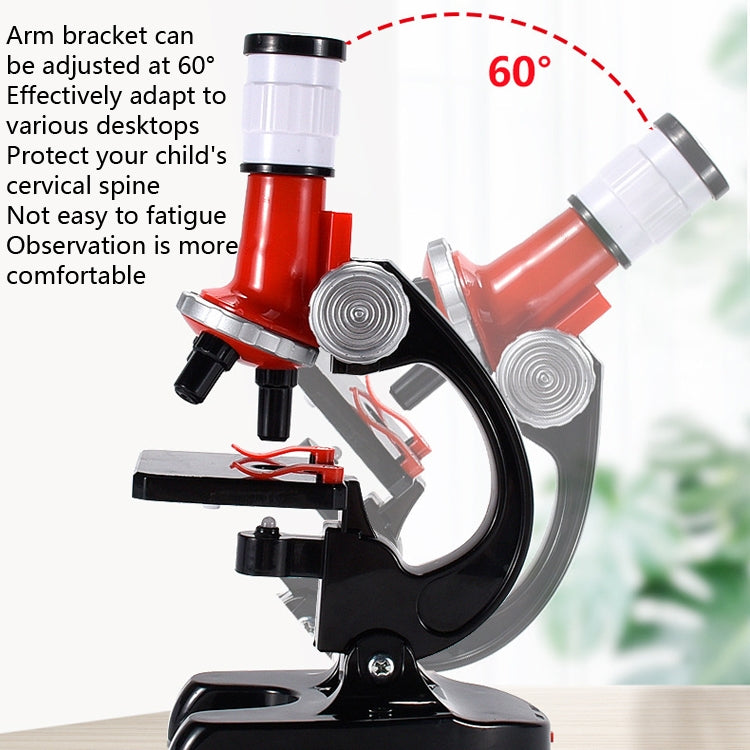 HD 1200 Times Microscope Toys Primary School Biological Science Experiment Equipment Children Educational Toys