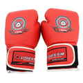 LISHEN Thickened Boxing Gloves Muay Thai Fighting Training Fitness Gloves, LISHEN Black, LISHEN Red
