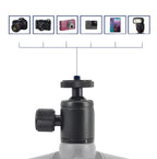Mini Desktop Aluminum Alloy Tripod Mini Ball Head 360 Degree Pan 90 Degree Tilt Tripod, BH-900, BH-901, BH-902, BH-903, BH-904, BH-905, BH-906, BH-907, BH-908