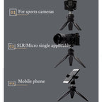 YJ-003 Desktop Tripod Holder Adjusting Selfie Live Stand