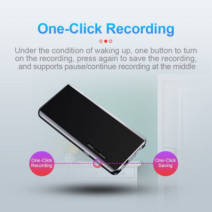 M13 High-Definition Noise Reduction Recorder Music MP4 Player, Support Recording / E-Book / TF Card, With Bluetooth (Black) 4GB, With Bluetooth (Black) 8GB, With Bluetooth (Black) 16GB, With Bluetooth (Black) 32GB, Without Bluetooth(Black) 4GB         ...