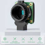 Waveshare Original Raspberry Pi 1.6MP Global Shutter Camera Module, 24385