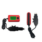 AE150 Automobile Fuse Current Detector Automobile DC Digital Resistance Wire Ammeter, AE150 Red