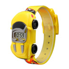 SKMEI 1241 Fashion Cute Cartoon Car Children Digital Watch, Yellow, Red, Blue, Black, Light Blue