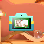 Mini Children Cartoon Touch Screen High-Definition Dual-Lens Digital Camera Toy, C4 Small Dinosaurs No Card, C4 Small Dinosaurs 32GB