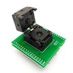 QFN32-0.5 Burning Seat Chip Test Seat Flip Shrapnel Double-Layer Board Programming Seat, QFN32-0.5