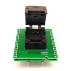 QFN32-0.5 Burning Seat Chip Test Seat Flip Shrapnel Double-Layer Board Programming Seat, QFN32-0.5