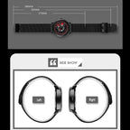 SKMEI 1634 Men Waterproof Watch Fashion Quartz Watch, Black Mesh Belt, White Mesh Belt, Black Steel Belt, White Steel Belt