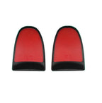2 Pairs Gamepad Extended Buttons L2R2 Buttons Suitable For PS4, Red, Blue, Black, Gray