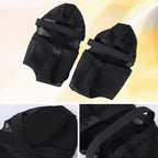 Dance Practice Shoes Soft-Soled Socks Gymnastics Foot Cover Semi-Truncated Foot Cover, S (34-35), M (36-37), L (38-39), XL (40-41)