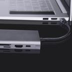 10 in 1 Type-C Multi-Function Docking Station PD Fast Charging HUB, 10 in 1