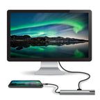 WC7367 8 in 1 87W Type-C to PD+USB3.0/USB2.0+SD+TF+HDMI+RJ45+Type-c Docking Station HUB, WC7367