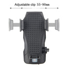 500LM Bicycle Light Mobile Phone Holder Multi-Function Riding Front Light With Horn, 4000 mAh (Black), 4000 mAh (Black Red), 4000 mAh (Black Blue), 4000 mAh (Black Orange), 2400 mAh (Black Red), 2400 mAh (Black Blue), 2400 mAh (Black Orange)           ...