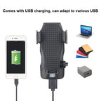 500LM Bicycle Light Mobile Phone Holder Multi-Function Riding Front Light With Horn, 4000 mAh (Black), 4000 mAh (Black Red), 4000 mAh (Black Blue), 4000 mAh (Black Orange), 2400 mAh (Black Red), 2400 mAh (Black Blue), 2400 mAh (Black Orange)           ...