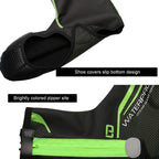 Bicycle Sports Outdoor Cycling Shoe Cover Winter Warm Windproof Waterproof Shoe Cover PU Shoe Cover Cycling Equipment, M, L