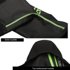 Bicycle Sports Outdoor Cycling Shoe Cover Winter Warm Windproof Waterproof Shoe Cover PU Shoe Cover Cycling Equipment, M, L