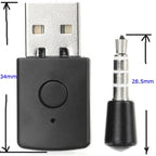 Bluetooth Controller Receiver Adapter USB 4.0 Game Controller Headset Receiver For PS5, For PS5