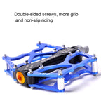 Bicycle Pedal Mountain Bike Aluminum Alloy Palin Pedal Non-Slip Bearing Pedal, 901, 901-2