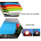 Bicycle Fender With LED Taillights Mountain Bike Fender Quick Release 26 Inch Riding Accessories