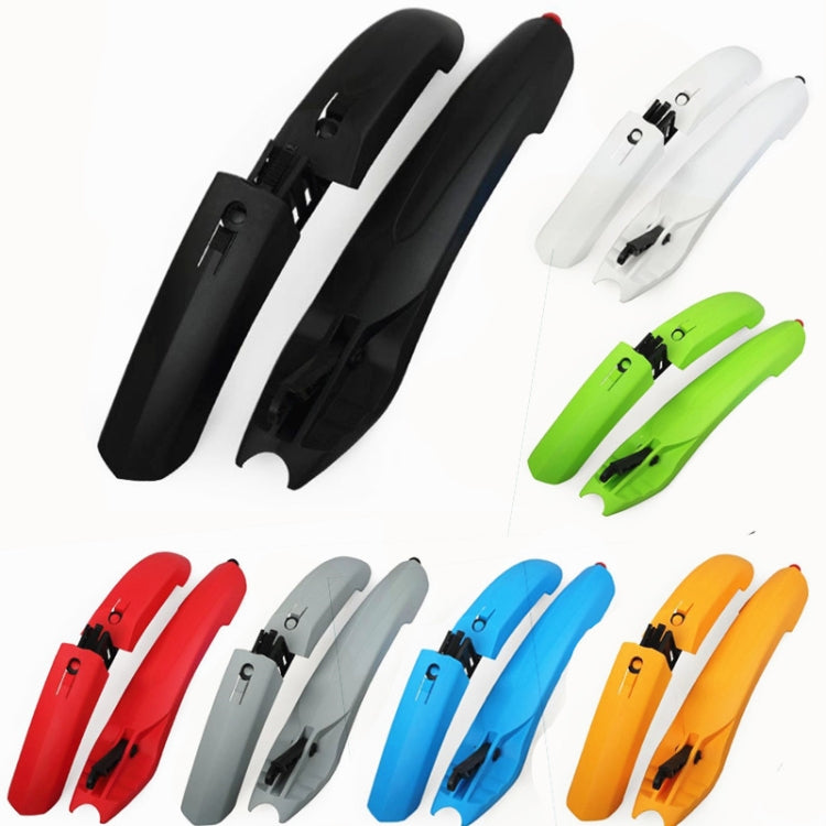 Bicycle Fender With LED Taillights Mountain Bike Fender Quick Release 26 Inch Riding Accessories