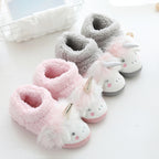 Winter Cotton Slippers Bag Heel Cotton Slippers Non-Slip Warm Home Cotton Slippers, 35-36, 37-38, 39-40