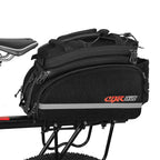 CBR Bike Hard Shell Shelf Bag Travel Bag Bicycle Hard Shell Shoulder Bag, Red, Blue, Black