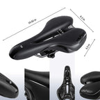YAFEE YF-1034-3 Soft Mountain Bike Seat Mountain Bike Hollow Breathable Saddle Seat Cushion Bicycle Seat, YF-1034-3