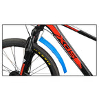 Bicycle Telescopic Folding Mudguard  27.5 Inch Extended Water Retaining LED Taillight