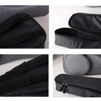 UK-12 23 Inch Ukulele Storage Bag Plus Cotton Padded Anti-Fall Backpack, Ukulele Storage Bag
