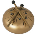 MEIBEITE 5.5-Inch C-Tune Sanskrit Drum Steel Tongue Empty  Worry-Free Drum, MEIBEITE White, MEIBEITE Red, MEIBEITE Black, MEIBEITE Golden, MEIBEITE Purple, MEIBEITE Blue, MEIBEITE Green
