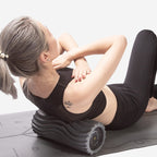 Three-zone Vibration Electric Muscle Relaxation Roller Vibration Massage Yoga Column Foam Roller,, CN Plug ( Gray), CN Plug( Orange), USB Model(Space Gray), USB Model (Orange)