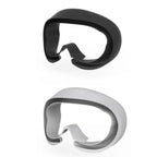 For Pico 4 VR Goggles Eye Pads  Silicone Protective Cover, For Pico 4 Eye Pads (Light Gray), For Pico 4 Eye Pads (Black)