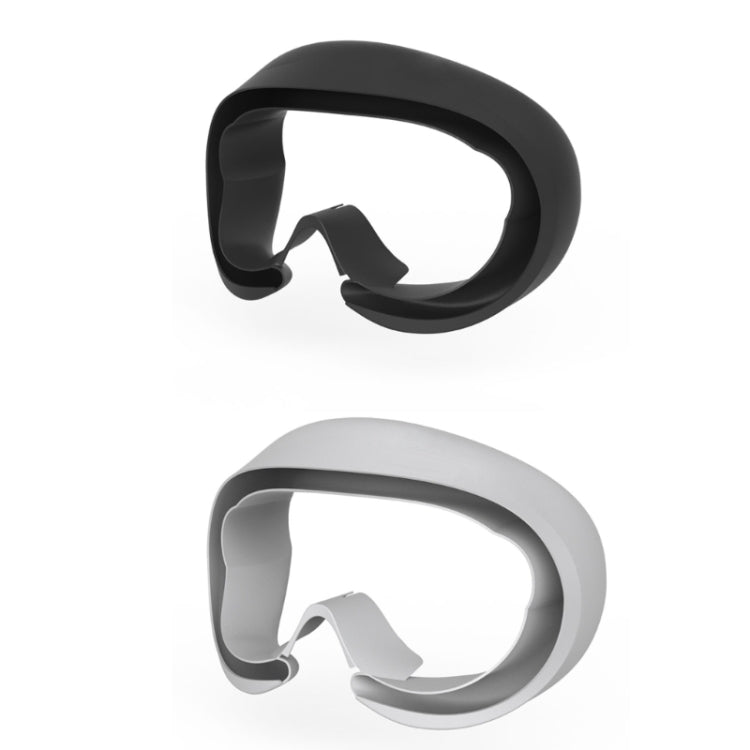 For Pico 4 VR Goggles Eye Pads  Silicone Protective Cover, For Pico 4 Eye Pads (Light Gray), For Pico 4 Eye Pads (Black)