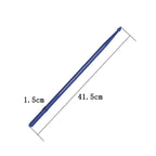 2 PCS Drumsticks Drum Kits Accessories Nylon Drumsticks, Yellow, Light Blue, Black, Light Green, Red, Navy Blue, Dark Green