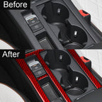 2pcs /Set Center Console Cup Holder Trim For Volkswagen Magotan/CC Left-Hand Drive