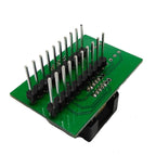 SSOP20 TSSOP20 OTS-28-0.65-01 Chip Gold-Plated Dual Contact Pin Adapter Socket