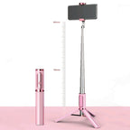 Y202 Bluetooth Selfie Stick With Floor Tripod Stand Mobile Phone Selfie Camera