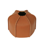Outdoor Camping Flat Gas Tank Leather Case Camping Steam Lamp Fuel Tank PU Protective Cover, For 230g Gas Tank, For 450g Gas Tank