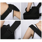 Shoulder Abduction Fixation Brace Scapula Dislocation Fracture Fixation Pillow with Grip Ball, Strap Style Left, Strap Style Right, Paste Style Left, Paste Style Right
