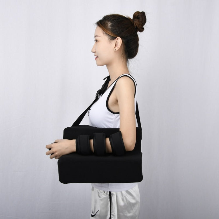 Shoulder Abduction Fixation Brace Scapula Dislocation Fracture Fixation Pillow with Grip Ball, Strap Style Left, Strap Style Right, Paste Style Left, Paste Style Right