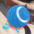 Yoga Silicone Fascia Ball Deep Muscle Relaxation Foot Massage Ball, Blue, Black, Rose Red