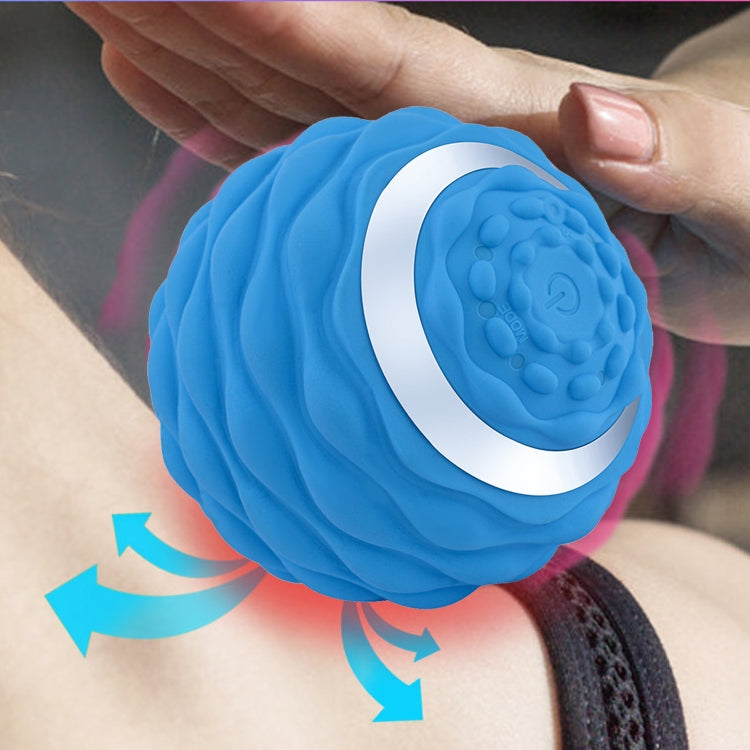 Yoga Silicone Fascia Ball Deep Muscle Relaxation Foot Massage Ball, Blue, Black, Rose Red
