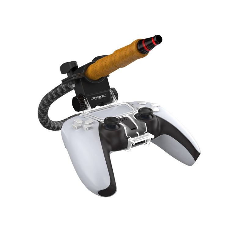 DOBE TP5-0573 Game Handle Pipe Clip Phone Holder Clip For PS5, TP5-0573