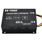 XUYUAN 480W Step-Down Converter 24V to 12V 40A Automotive DC Power Buck Converter, 480W 24V to 12V